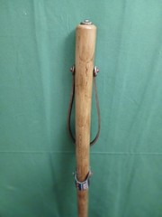 HIKING STICK MADE FROM NM YUCCA PLANT 55″X15.2OZ BANADANA WITH HOLDER INCLUDED