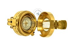 Vintage Style Shiny Brass British Prismatic Military Compass – Nautical Pocket
