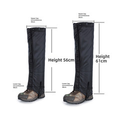 Hiking Gaiters Mountain Gaiters Winter Hiking Splash-proof Tear-resistant Fabric