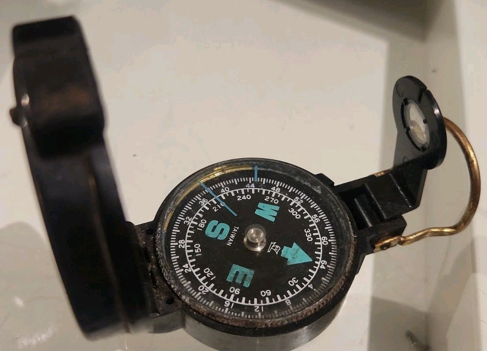 Lensatic ~ Engineer Compass, Military Style Hiking/Camping/ Orientating