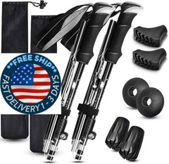 Bastones de trekking Bastones de senderismo plegables – Bastones de trekking.