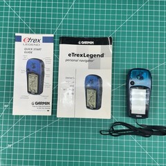 Garmin eTrex Legend Personal GPS Navigator Blue – Tested Working With Manuals