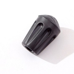 6Pcs Crutch Tips for Hiking Poles Anti-Skid Wear Resistant Black Material