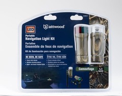 LED Light Kit for Small Boats – Includes Red Green and White Navigation Lights