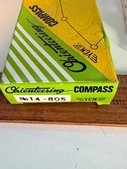 VINTAGE NOS YCM ORIENTEERING COMPASS 14-805