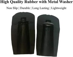 Walking Stick Tips Rubber 4pcs Trekking Pole Tips Replacement- Rubber Feet for