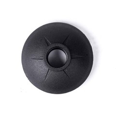 Diooid General Accessories for Trekking Poles Replacement Rubber Tips Black