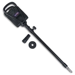 Outdoor Shooting Stick Spectator Adjustable Leather Walking Stick Fishing Stool