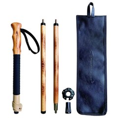 Trekking Pole- 1-pc Pack – Adjustable Hiking or Walking Stick –Strong Natural…