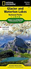 Glacier and Waterton Lakes National Parks Map (National Geographic No Results
