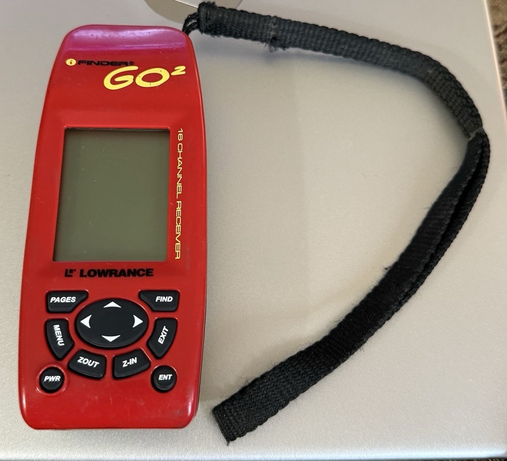 LOWRANCE I FINDER GO2 HANDHELD GPS – Tested Working