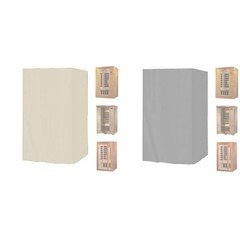 All-Weather Sauna Cover Convenient Zipper Closure Oxford Polyester Construction