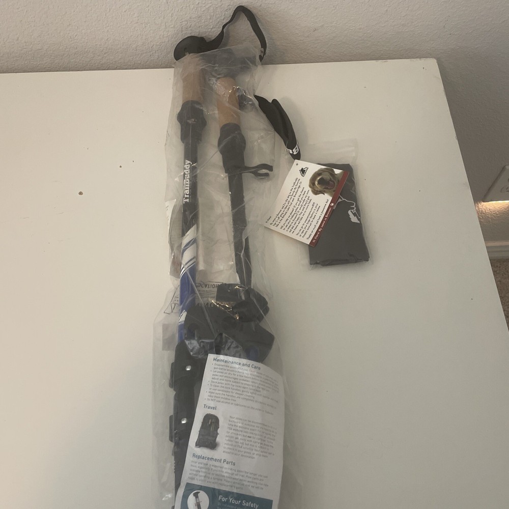 TrailBuddy Trekking – Adjustable Hiking Poles for Backpacking Gear –