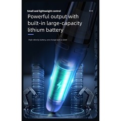 Portable Cordless Handheld Car Vacuum Cleaner with Attachments and Filter