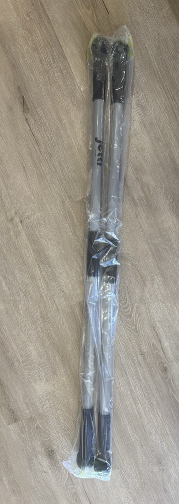 Jetti Weighted Walking Sticks Adults 1.2lb Each Hiking Poles Large GRAY – READ