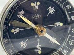 Vtg ATCO Compass Made In Japan Engraved “D”