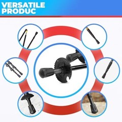 6x Puntas de goma para bastones de senderismo Puntas para bastones de trekking