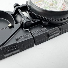 Meade Lensatic Compass Shell Military Camping Survival Pocket