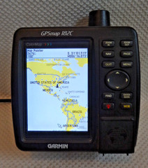 GARMIN GPSMAP 182C MARINE CHART PLOTTER FISHFINDER GPS w PWR MOUNT COVER ANTENNA