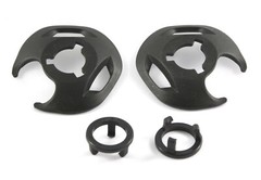 Komperdell Regular UL Ice Flanks FXP Plates – Pole Accessories – Ø 70mm – 1 Pair