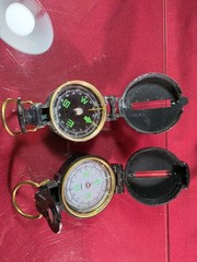 VTG Lensatic Compass Lot Engineer Directional Compass & Taiwan Lensatic Compass