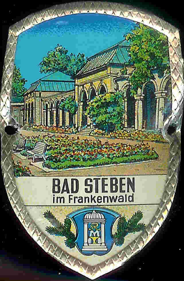 Bad Steben im Frankenwald – German Badge Mount G0682