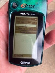 Garmin eTrex Venture Outdoor Handheld GPS w/ Manual,Box and cord Tested