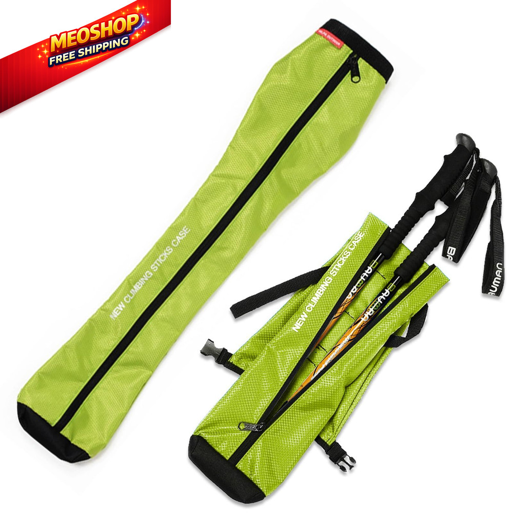 Chris.W Portable Trekking Pole Carrying Bag Storage Pouch with 28″, Green