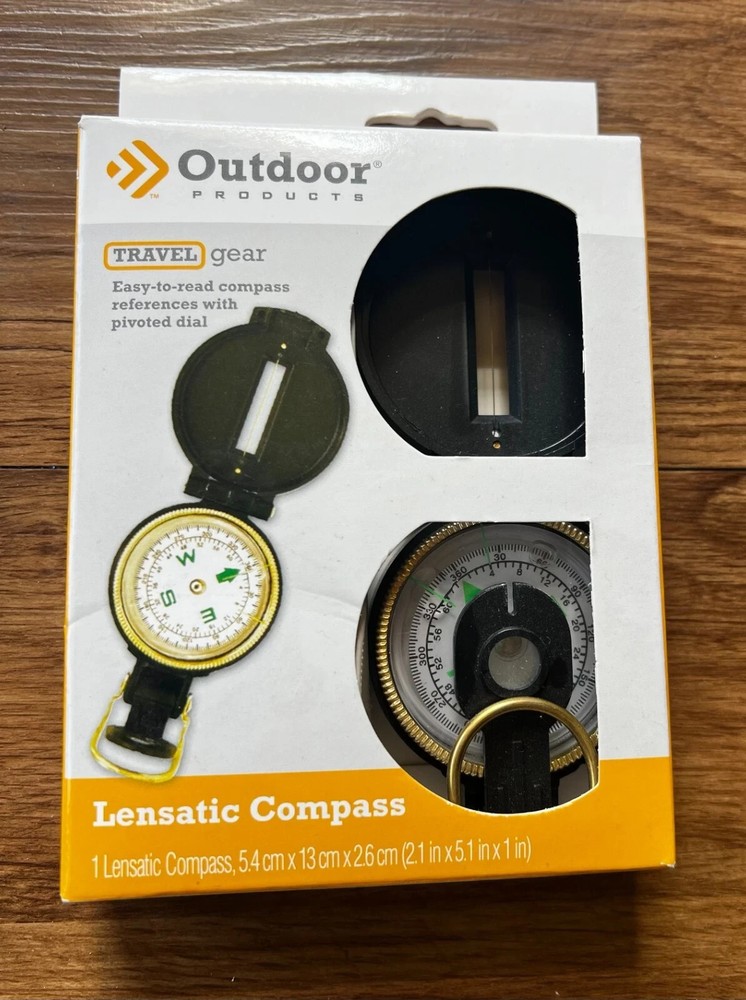 Compass Outdoor Products Travel Gear Lensatic Hunting Camping Hiking Prepper