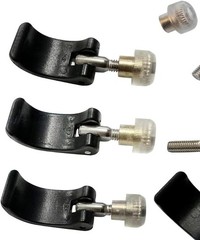 9 Pack Trikking Poles Clamp Replacement External Quick Flip Lock Fastener Buckle