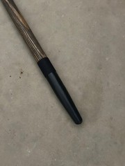 Handmade Walking Stick – Stained Hardwood – 50″