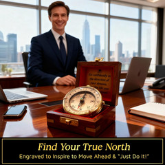 The Dream Chaser Compass – Go Confidently -2026 Unique Graduation Gifts for Him,