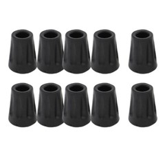 10pcs Outdoor Camp Hikes Protectors Caps Tip Rubber Trekking Poles Rubber Pad
