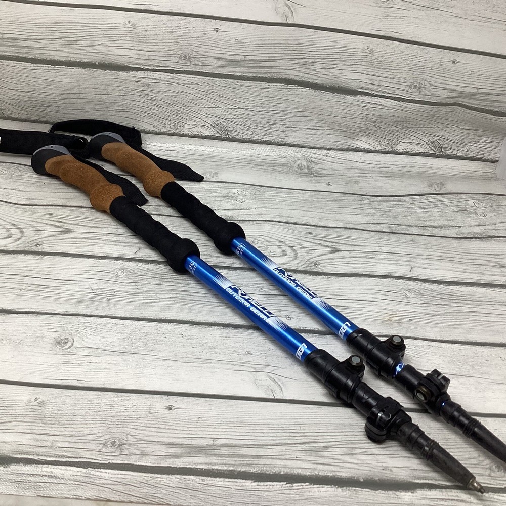 Foxelli Outdoor Gear 7075 HOG7 Aluminum Hiking Trekking Poles Sticks