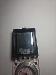 Vintage Silva 15T Ranger Mirror Sighting Navigation Compass Made In Sweden
