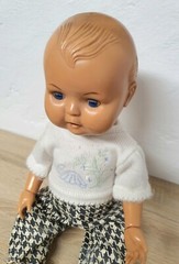 Celluloid celluloid doll doll Ewergreen 9916 38 cm collector RARE