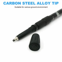 2x Aluminum Trekking Walking Hiking Stick Poles Adjustable Alpenstock Anti-Shock