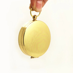 Glow in the Dark Compass with Flip Cover for Hiking Camping Navigation