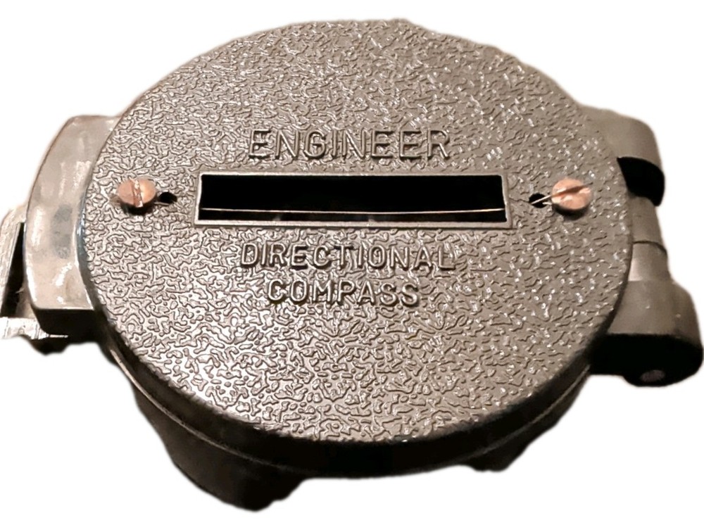 Engineer Directional Compass – Lensatic Lightweight Handheld Pocket Size China