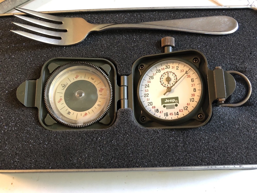 Jeep Compass Wrangler Willy’s Cherokee Car Swiss Army Knife Military Compass