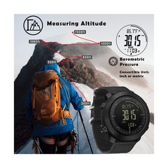 AVTREK Mens Outdoor Sport Tactical Survival Watches Hiking Digital Wrist Watc…