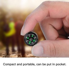 Lightweight Portable 20mm Oil-Filled Compass – Perfect for Outdoor Activities