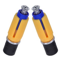 2 Pcs Trekking Pole Tips Replacement Extension Expansion Fitting