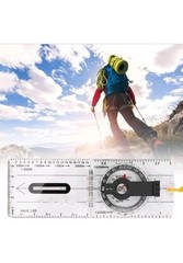 Orienteering Compass, Advanced Scouts Compass Multifunctional Foldable Camping