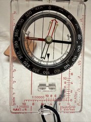 Vintage Suunto MC-1 – Ranger Compass Mirror Precision Navigation Finland W/ Case