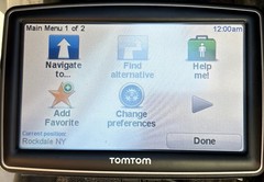 TomTom XXL 540-T with Preloaded Maps of US, Canada and Mexico 5” Touchscreen
