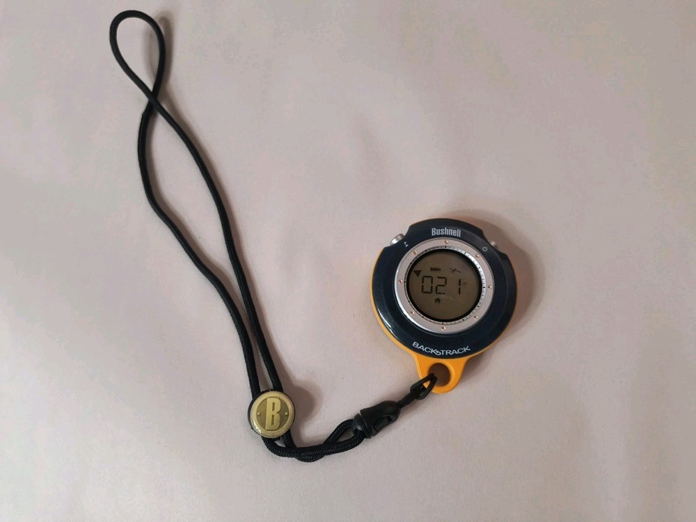 Bushnell BackTrack GPS Personal Device & Compass Hiking Camping w/Case Works!