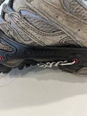 Kahtoola MICROspikes Size Small Ice Snow Traction Hiking Cleats w Storage Bag