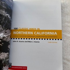 Northern California Hiking Guide Books 100 Classic Hikes & Coastal Trails Set