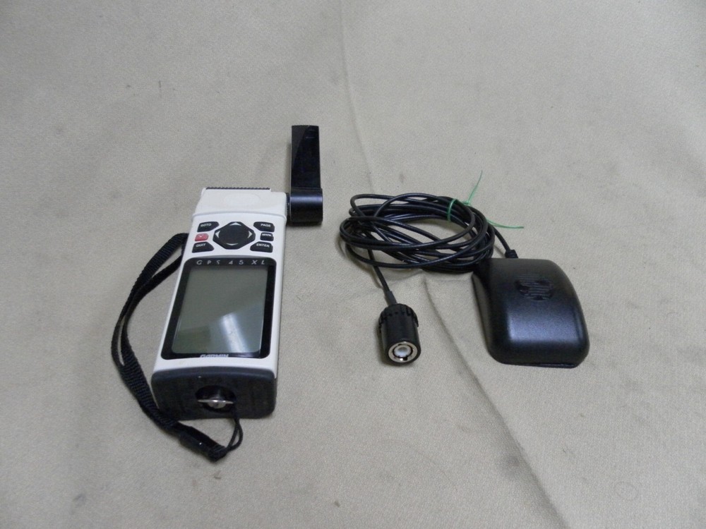 Garmin GPS45 GPS Satellite Navigator + Wired accessory external Antenna